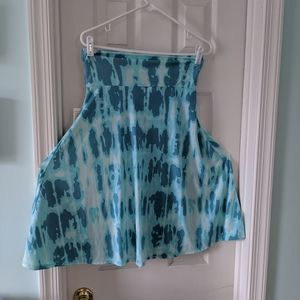 NWT Aqua Lularoe Azure skirt sz M